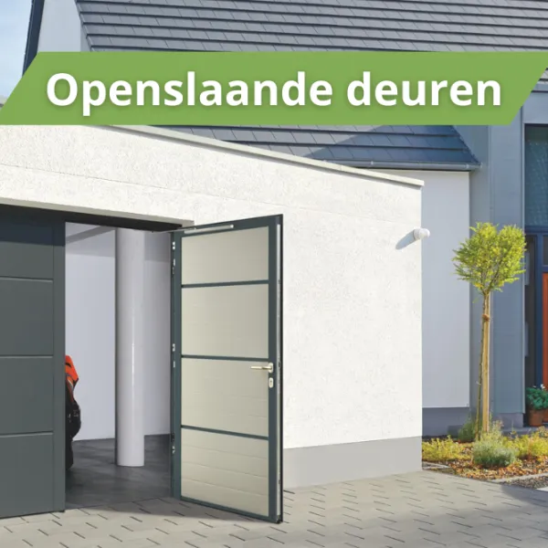 Openslaande garagedeuren